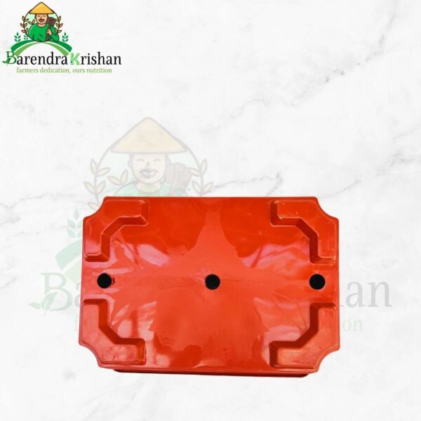 Classic Design Plastic Orange Bonsai Pot - 38cm - Image 2